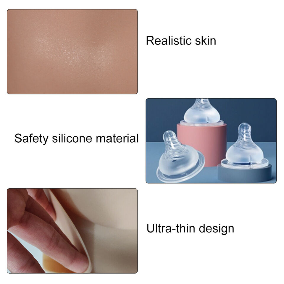 Realistic skin and ultra thin design with safety material