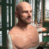 Realistic human silicone hand #7534