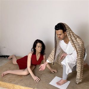Hyperrealism figures for international art galleries and exhibitions