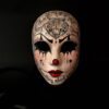 Pierrot Venetian Clown mask For Halloween and events - Image 2