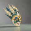 Exquisite Blue Venetian Mask - Image 2