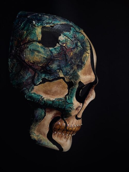 Halloween skull mask - Image 2