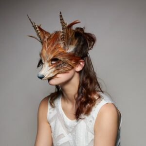 Luxury Red Fox Mask