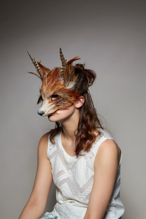 Luxury Red Fox Mask