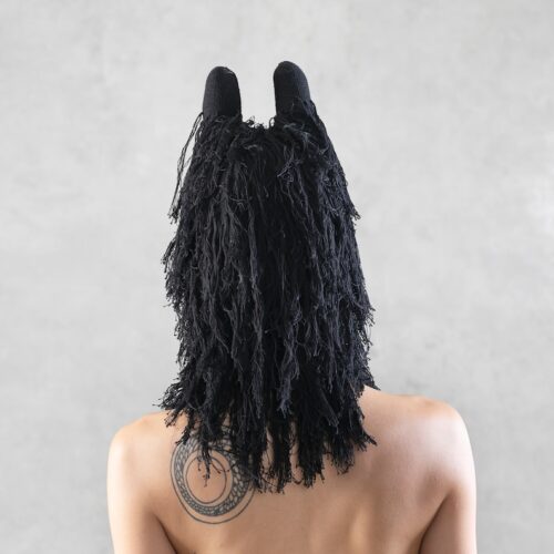 Premium Black Open Mouth Snowboard Mask for Ultimate Comfort - Image 2