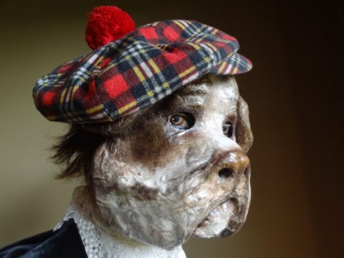 Halloween English Bulldog mask