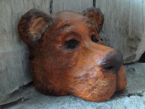 Petrified Masquerade bear mask - Image 3