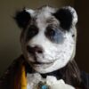 Spooky Halloween panda mask - Image 3