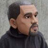 Custom Handcrafted Silicone kanye west Mask - Image 4