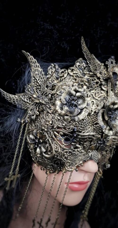 Outstanding Holy Crow Blind Fantasy Mask - Image 5
