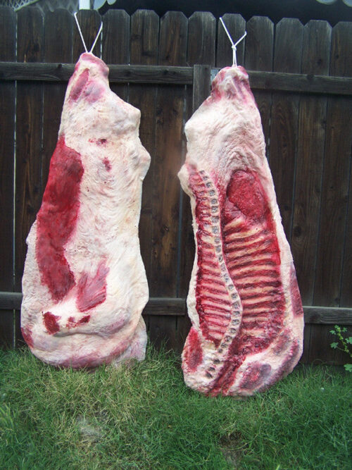 Realistic Silicone Beef Flatback Pair - Image 5