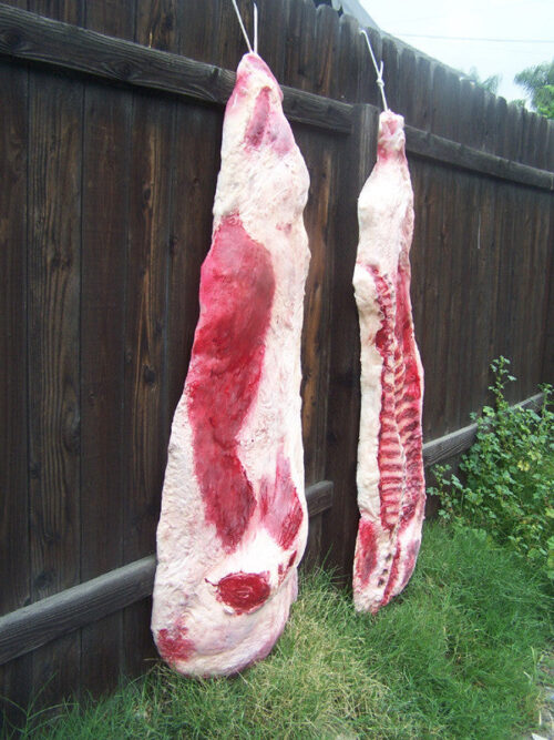 Realistic Silicone Beef Flatback Pair - Image 3