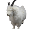 Standing White Goat Sculpture