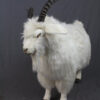 Enchanting Standing White Goat Sculpture for Your Space - Image 2