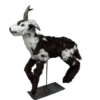 Black And White Goat sculpture