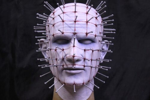 Frightful Pinhead Hellraiser silicone horror mask