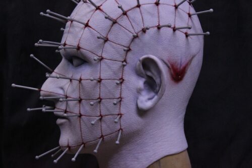 Frightful Pinhead Hellraiser Silicone horror mask - Image 5