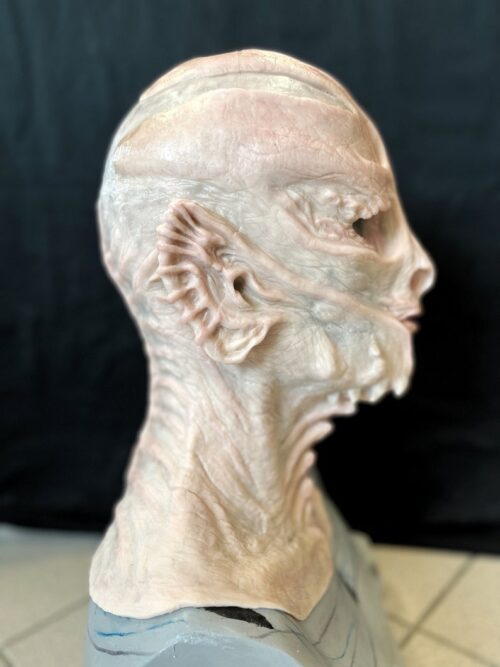 unforgettable Alien albino tortured  full silicone mask - Image 4