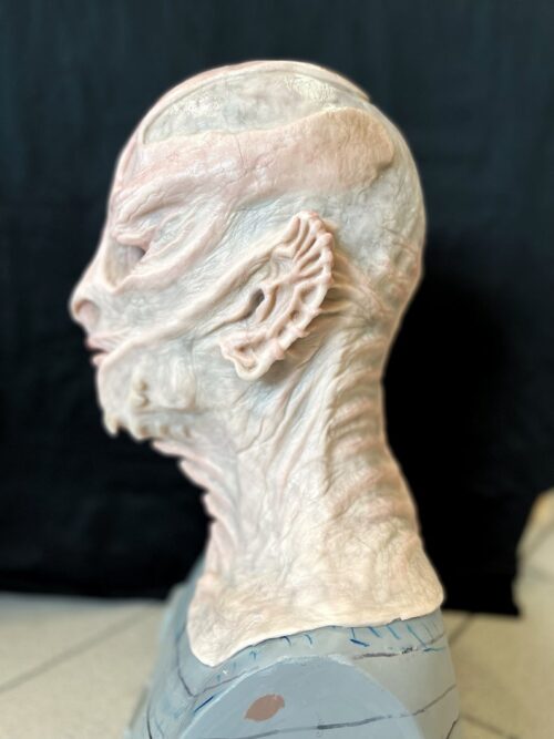 unforgettable Alien albino tortured  full silicone mask - Image 7