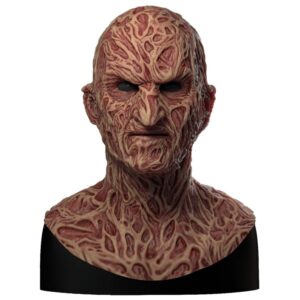 Terrifying Silicone Freddy Krueger Halloween Mask