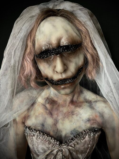 Unbelievable Detachable Eyeballs Silicone Zombie Mask - Image 8