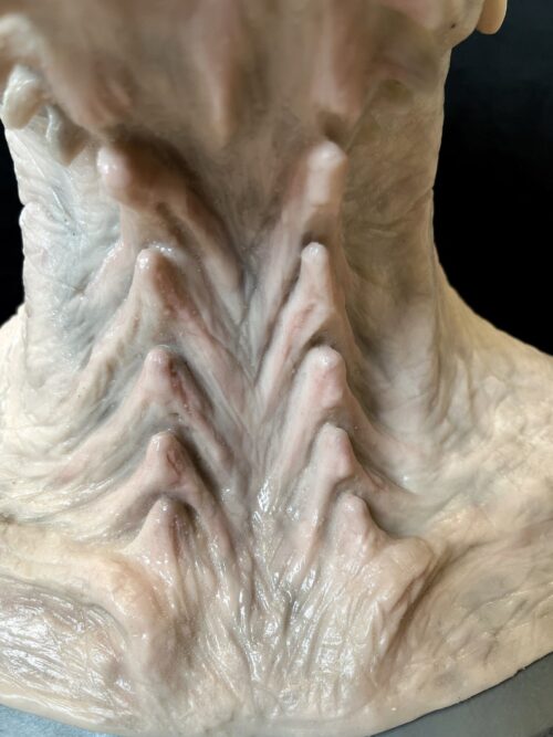 unforgettable Alien albino tortured  full silicone mask - Image 10