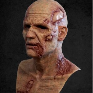 Scary Nosher Zombie Silicone horror Mask