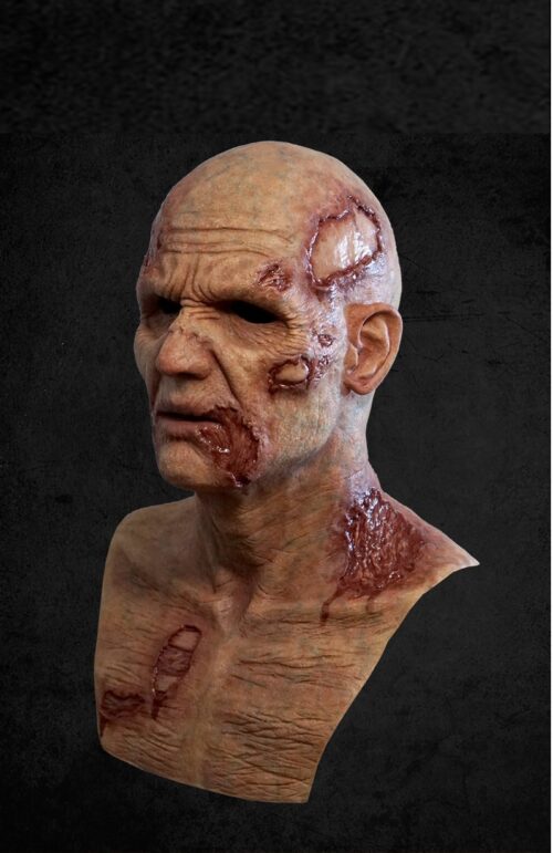 Scary Nosher Zombie Silicone horror Mask