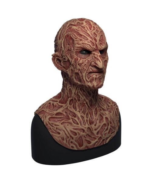 Terrifying Silicone Freddy Krueger Halloween Mask - Image 5