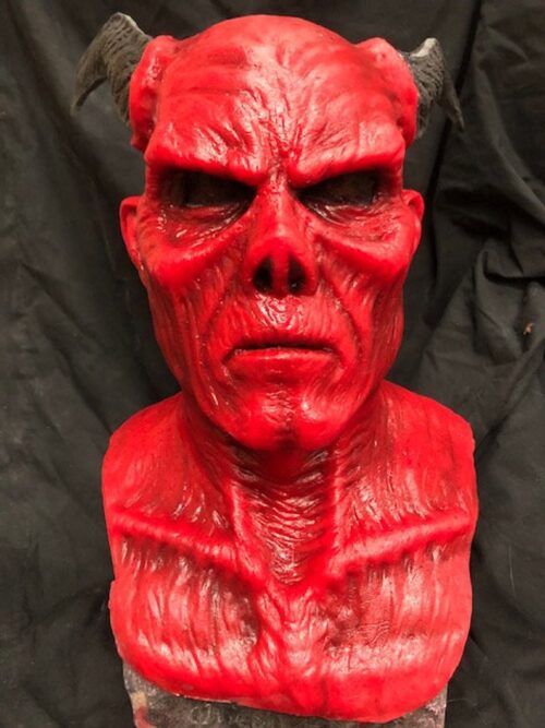 Terrifying Blood Demon Silicone horror Mask - Image 3