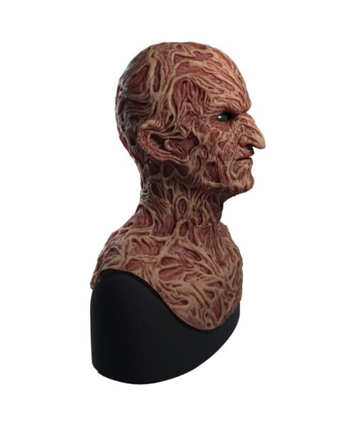 Terrifying Silicone Freddy Krueger Halloween Mask - Image 4