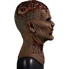 Frightful Realistic Zombie Horror Mask - Image 2