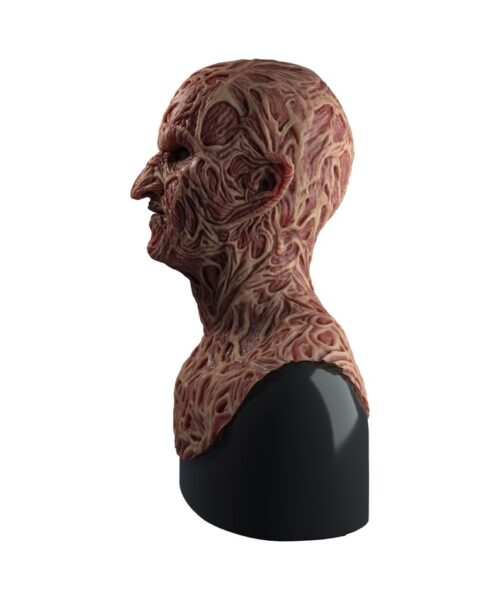 Terrifying Silicone Freddy Krueger Halloween Mask - Image 3