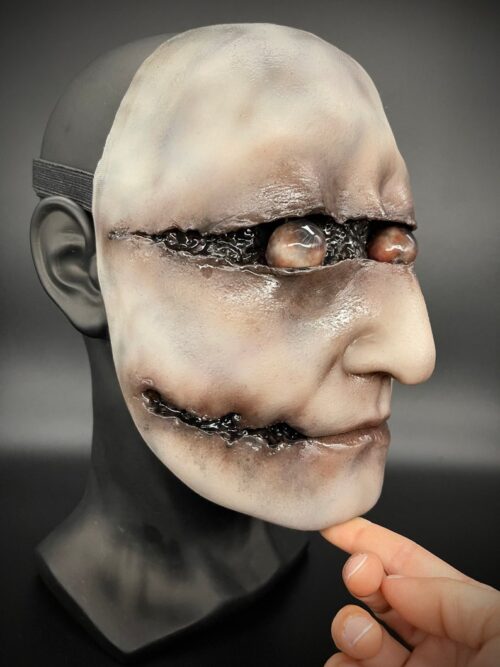 Unbelievable Detachable Eyeballs Silicone Zombie Mask - Image 4