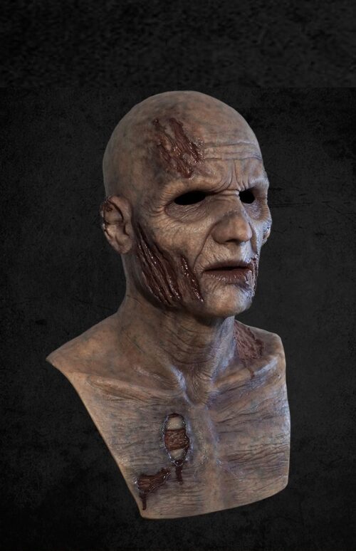 Scary Nosher Zombie Silicone horror Mask - Movie FX - Image 6