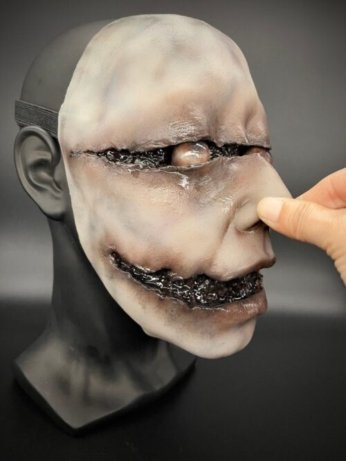 Unbelievable Detachable Eyeballs Silicone Zombie Mask - Image 7