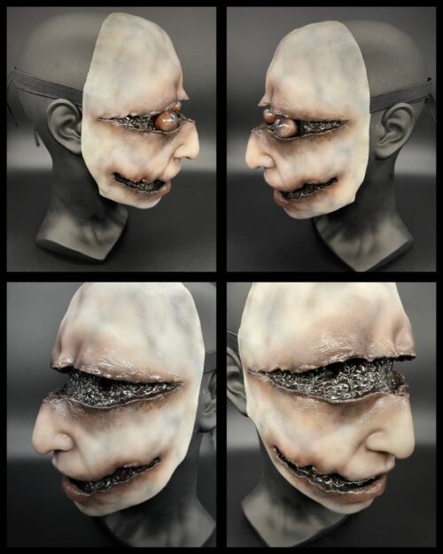 Unbelievable Detachable Eyeballs Silicone Zombie Mask - Image 6