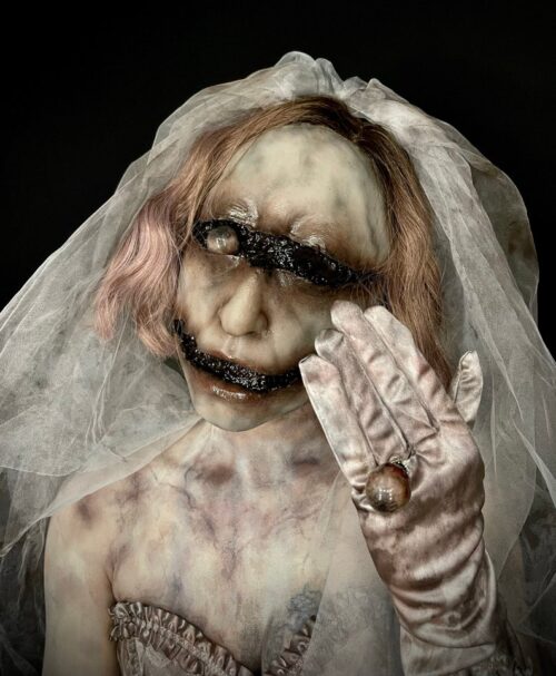 Detachable Eyeballs Silicone Zombie Mask