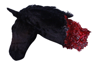 realistic Severe Horse Head Prop