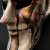 Stunning Devil Mask adorned with celestial angels - Image 4