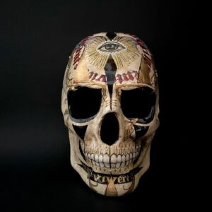 Memento mori skull mask