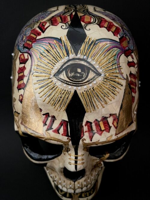 Memento mori skull mask - Image 5