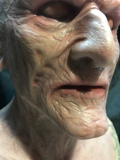 Fearsome Silicone Demon (Satan) Horror Mask - Image 4