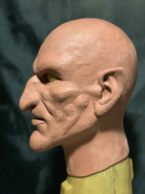 Sinister Silicone Krampus horror Mask - Image 6