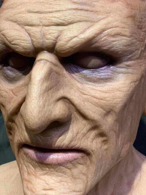 Fearsome Silicone Demon (Satan) Horror Mask - Image 9