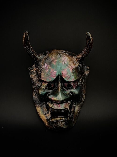 Japanese demon mask