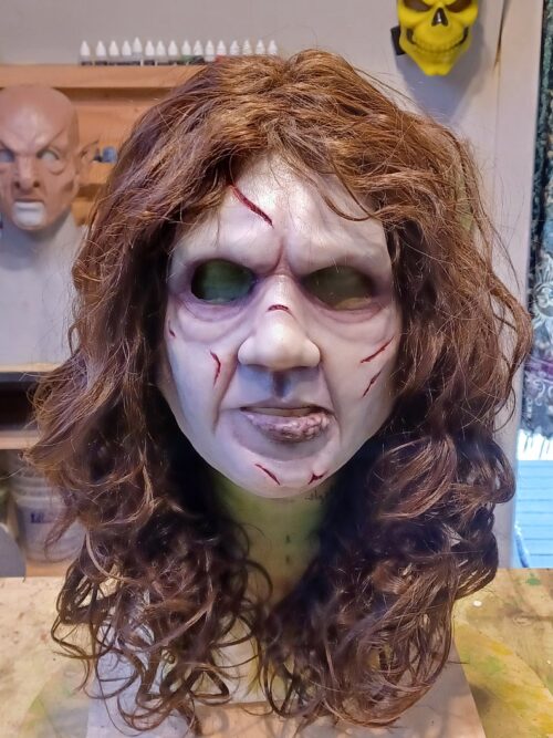 Dreadful Exorcist Silicone Face Mask