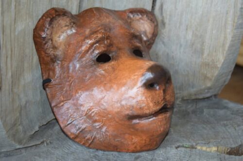 Animal Bear Head Mask