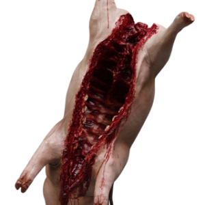 Hanging Gutted Pig