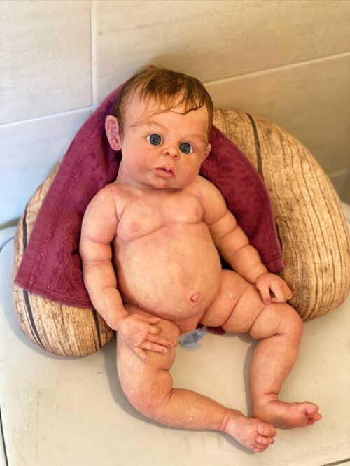Realistic Soft Blend Full body Silicone Baby Boy - Image 2